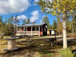 Off-grid cabin in Nattavaara Lapland in Nattavaara
